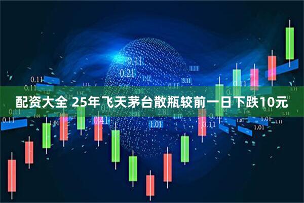 配资大全 25年飞天茅台散瓶较前一日下跌10元